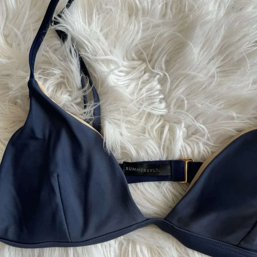 Summersalt The Triangle Bikini Top Size 8 - Picture 3 of 4